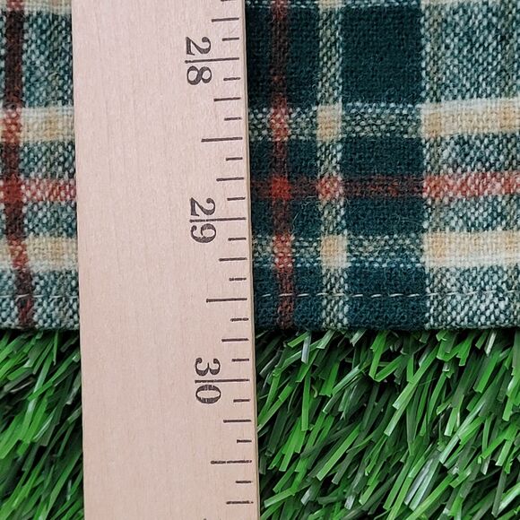 Vintage Woolrich Shadow Plaid Shirt Medium 20x30 Western - Picture 10 of 10